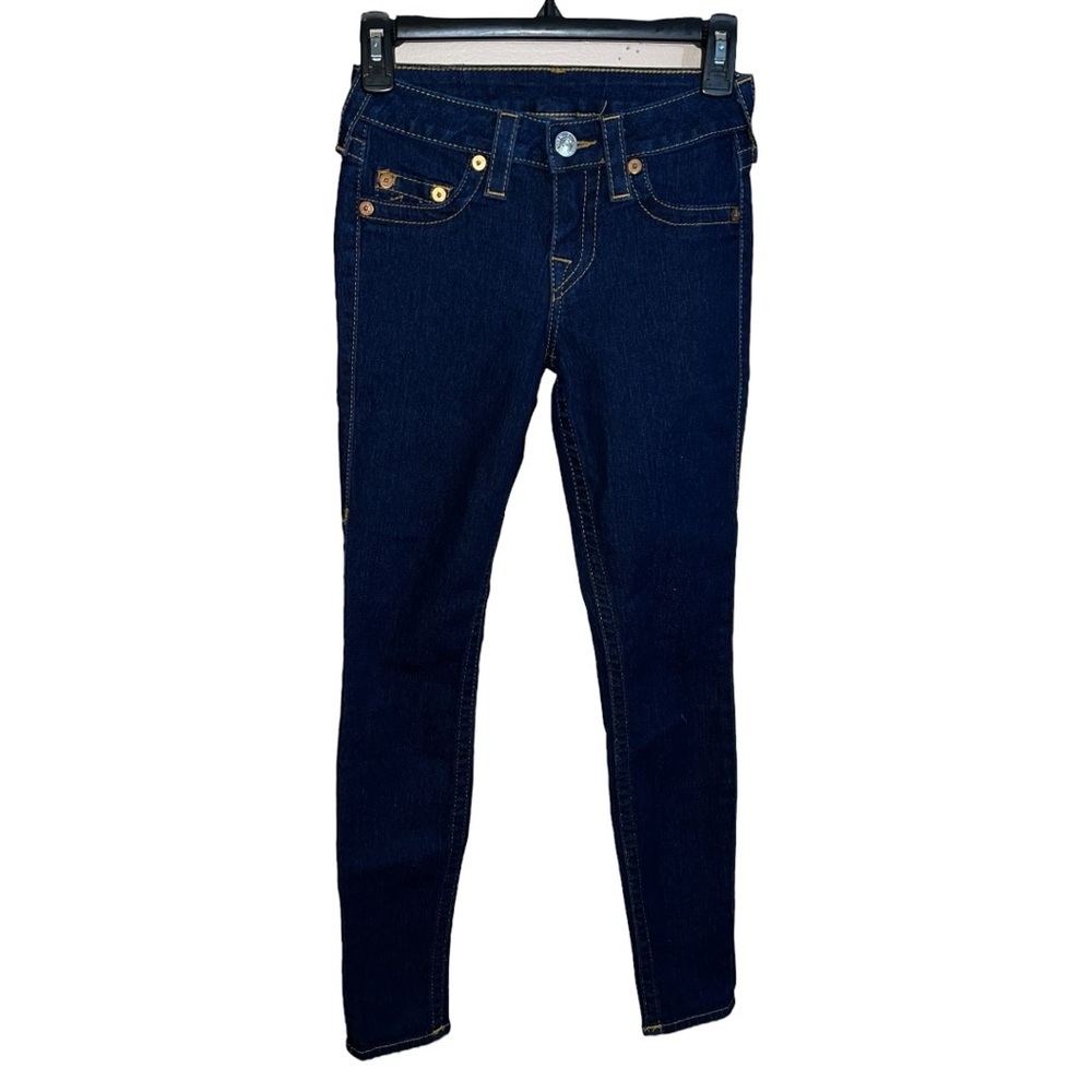 True Religion Legging Jeans Womenâs Size 25x29 Blue Hi-Rise